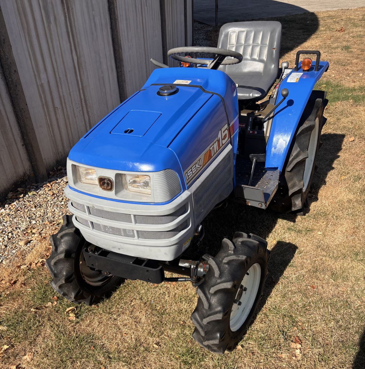 Iseki TM15 minitractor 4WD - slechts 651 uur - incl grote beurt