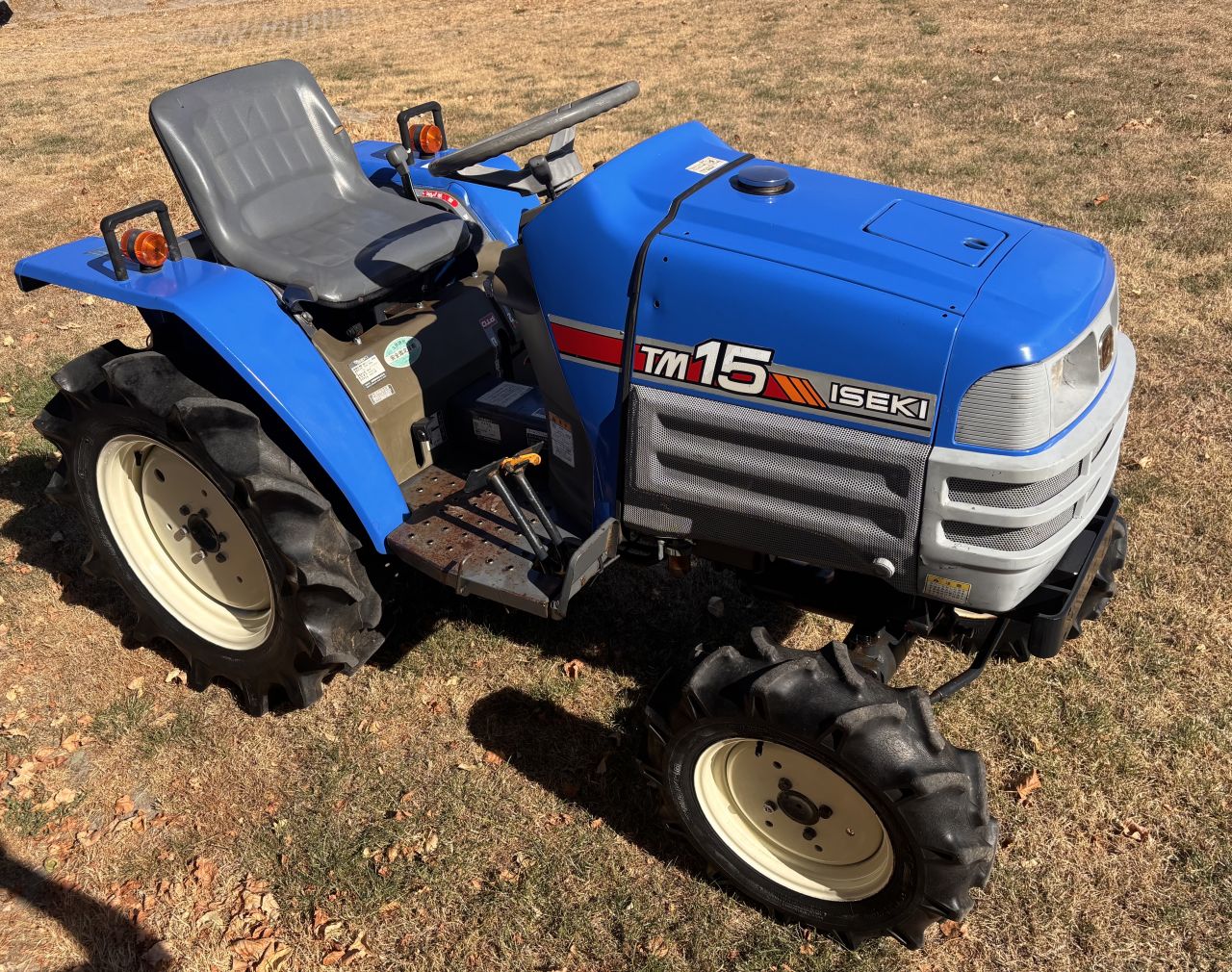 Iseki TM15 minitractor 4WD - slechts 651 uur - incl grote beurt