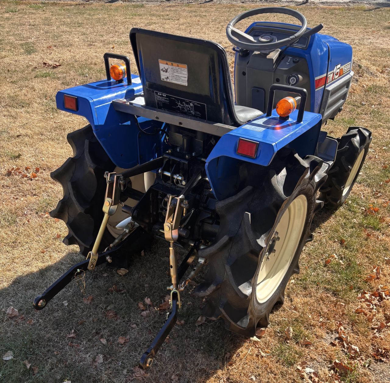 Iseki TM15 minitractor 4WD - slechts 651 uur - incl grote beurt