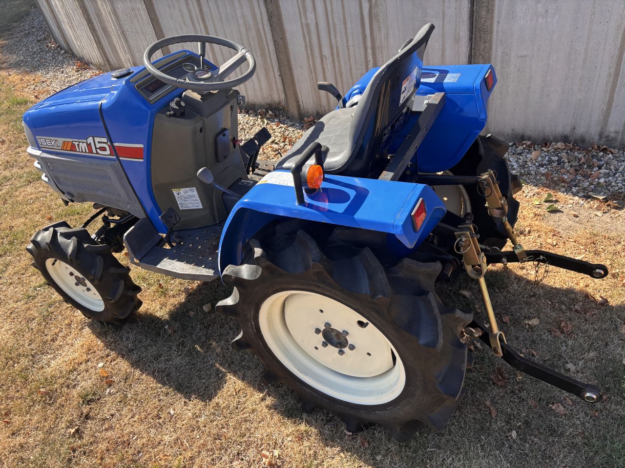 Iseki TM15 minitractor 4WD - slechts 651 uur - incl grote beurt