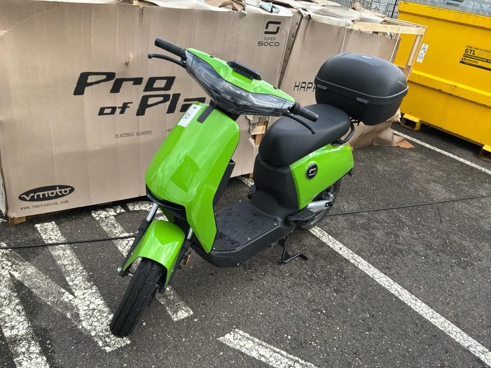 Super Soco Cux Electric Scooter (Unused)