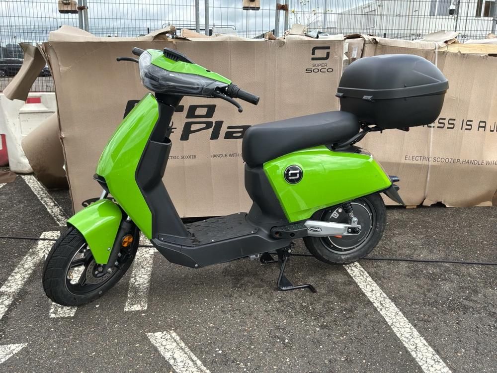 Super Soco Cux Electric Scooter (Unused)