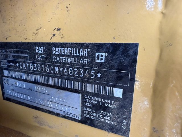 CAT 301.6 Next Gen Bj22 1400u SLP/SRT Minigraver minikraan NWST