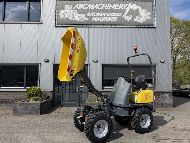 Wacker Neuson 1001 Wieldumper Hoogkiep Knikshovel Knikdumper