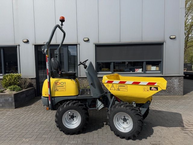 Wacker Neuson 1001 Wieldumper Hoogkiep Knikshovel Knikdumper