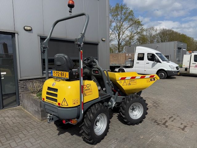 Wacker Neuson 1001 Wieldumper Hoogkiep Knikshovel Knikdumper