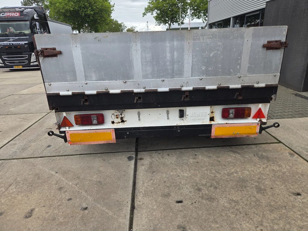 Jumbo MV 200 2 assige platte bak
