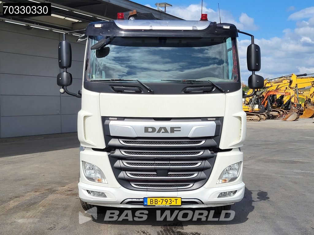 DAF CF 530 8X2 HIAB X-HIPRO 262 EP-5 Kran Crane + 21t Hooklift ACC Euro 6