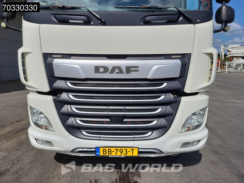 DAF CF 530 8X2 HIAB X-HIPRO 262 EP-5 Kran Crane + 21t Hooklift ACC Euro 6