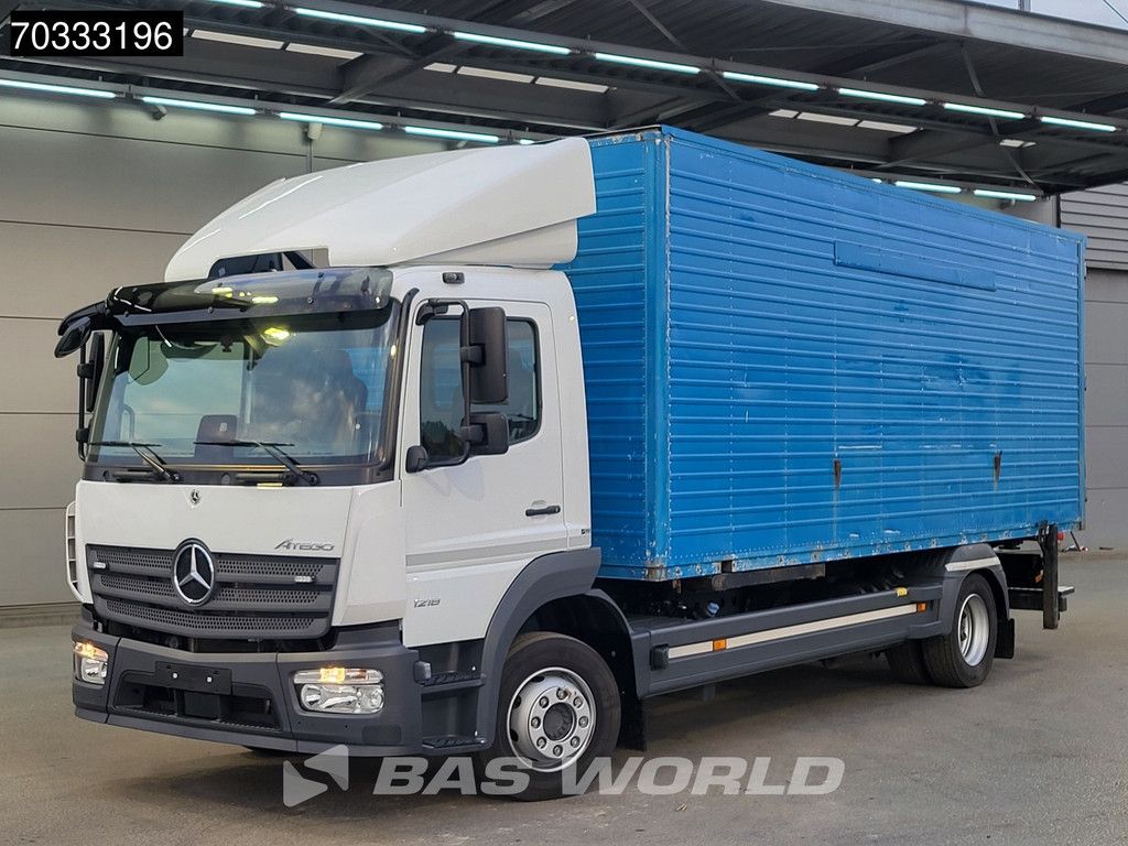Mercedes Atego 1218 4X2 12tonner LOW Mileage! BDF + box Cruise control Automatic Euro 6
