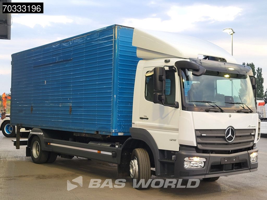 Mercedes Atego 1218 4X2 12tonner LOW Mileage! BDF + box Cruise control Automatic Euro 6