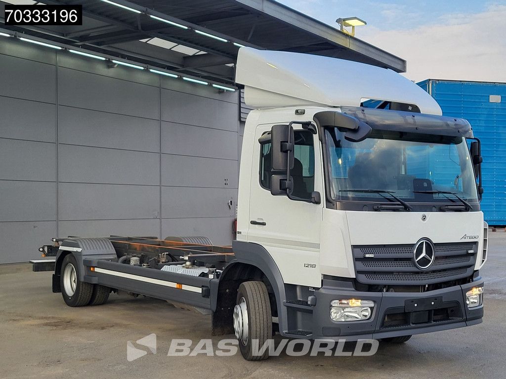 Mercedes Atego 1218 4X2 12tonner LOW Mileage! BDF + box Cruise control Automatic Euro 6