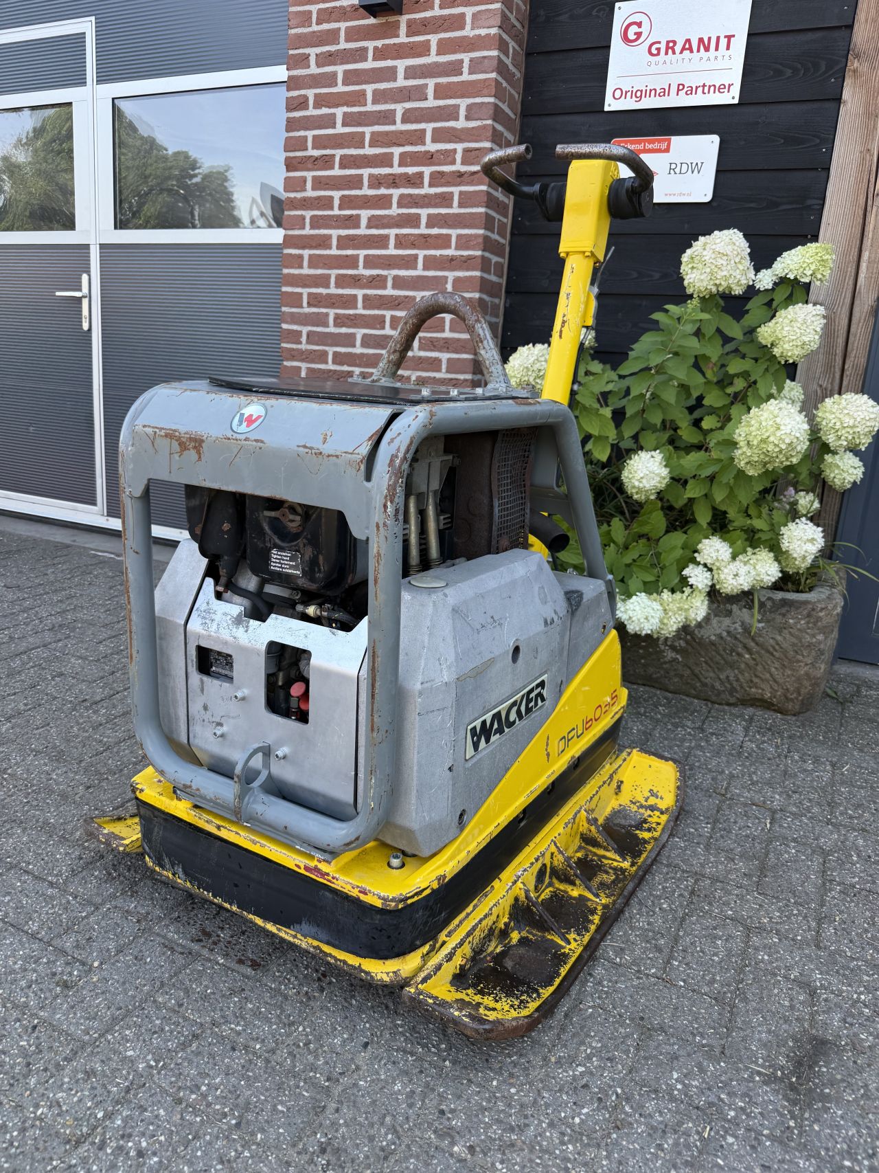 Wacker Neuson DPU 6055 trilplaat