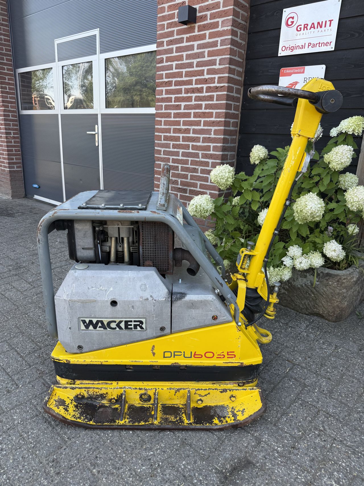 Wacker Neuson DPU 6055 trilplaat