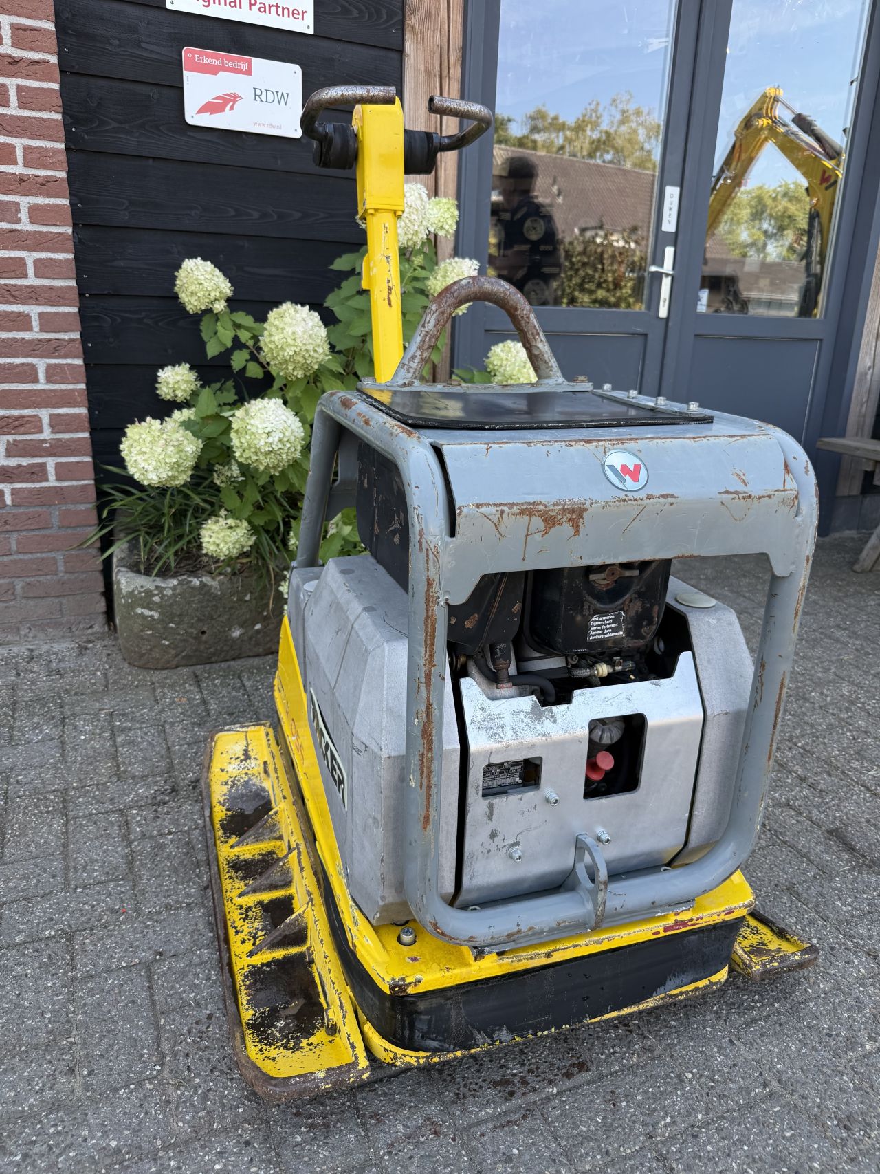 Wacker Neuson DPU 6055 trilplaat