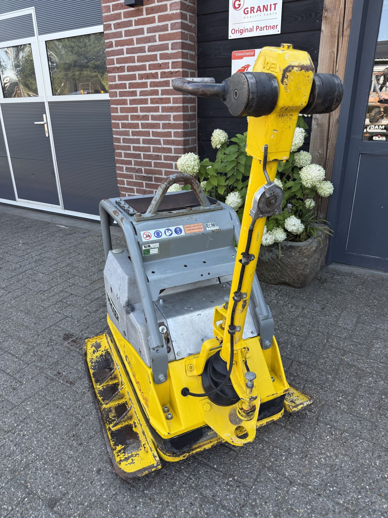 Wacker Neuson DPU 6055 trilplaat