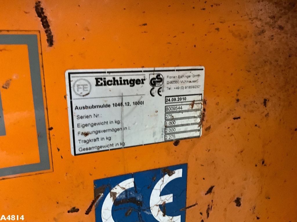 Eichinger kiepbak 1m³