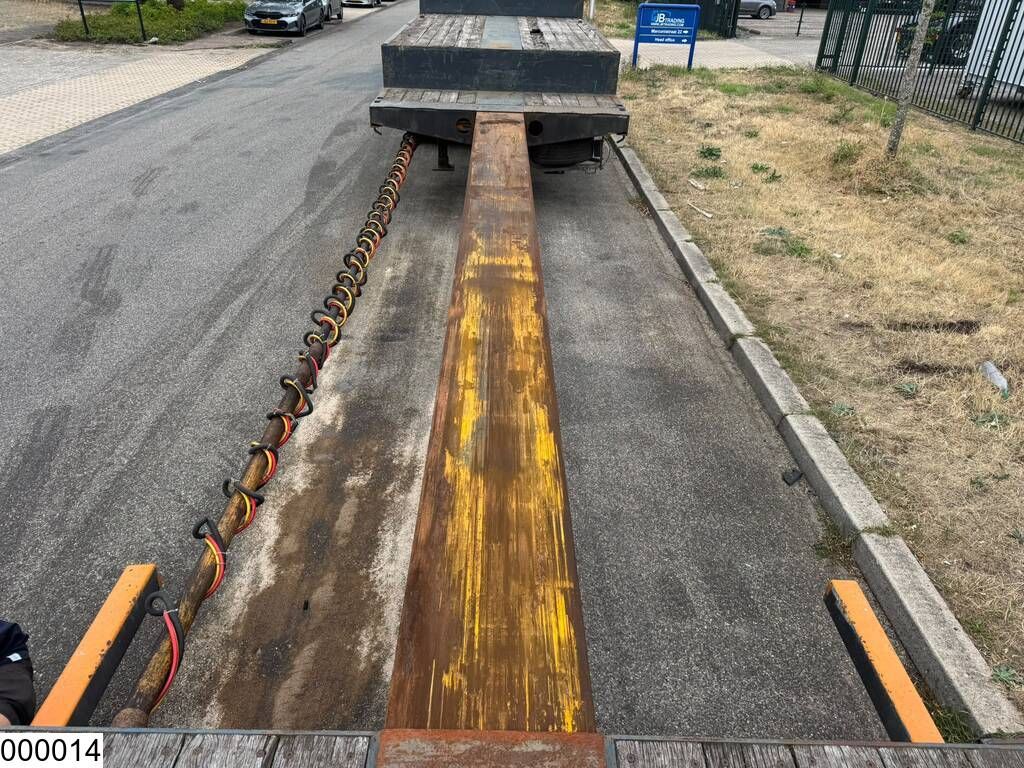 Nooteboom Lowbed 640 cm extendable, Hydraulic suspension