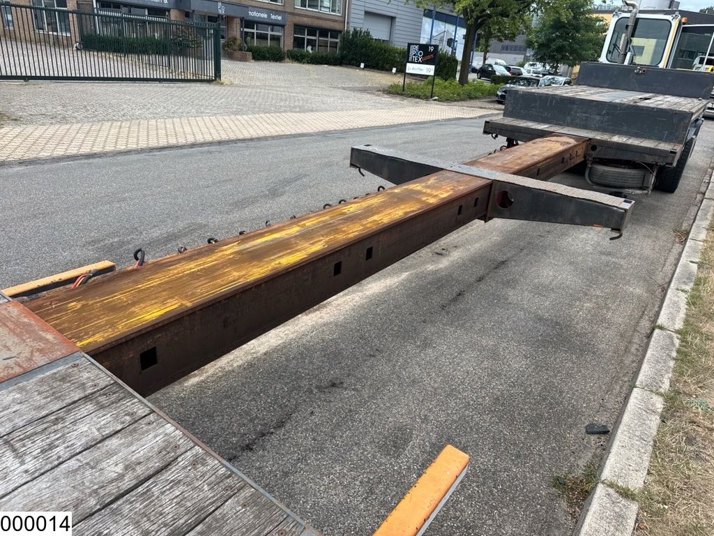 Nooteboom Lowbed 640 cm extendable, Hydraulic suspension