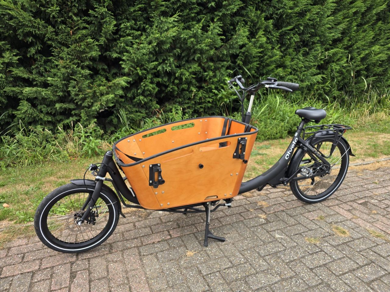 Bakfiets Demo qivelo curve 2 elektrische bakfiets e-bike