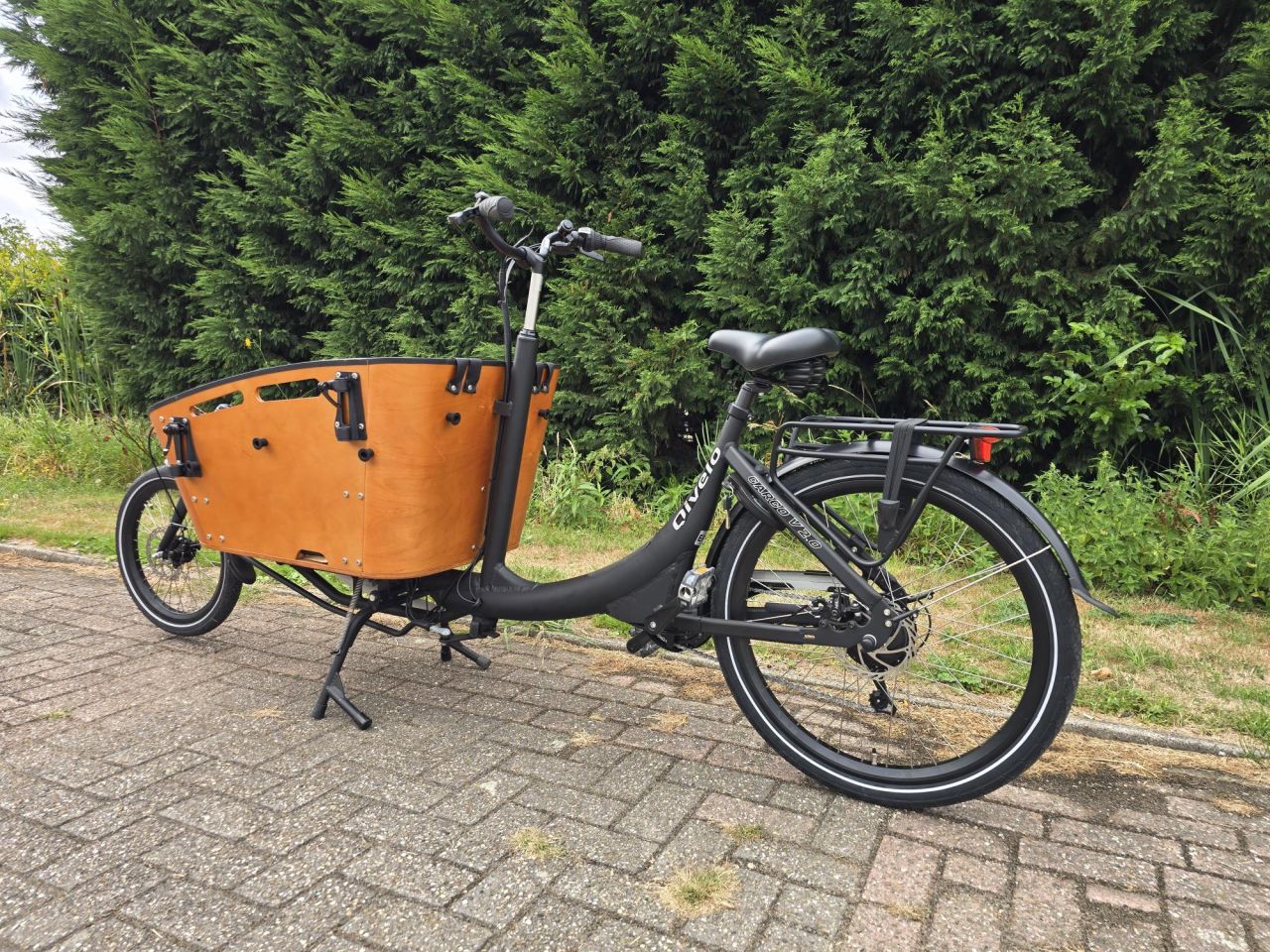 Bakfiets Demo qivelo curve 2 elektrische bakfiets e-bike