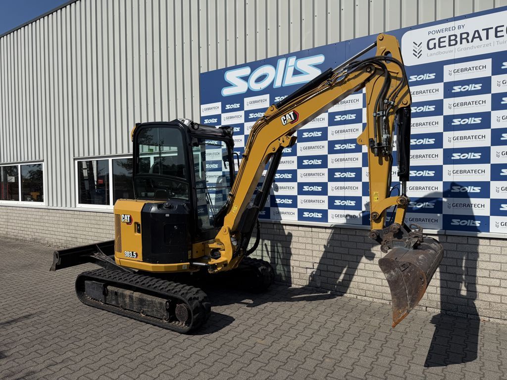 Caterpillar 303.5 graafmachine minigraver rupskraan