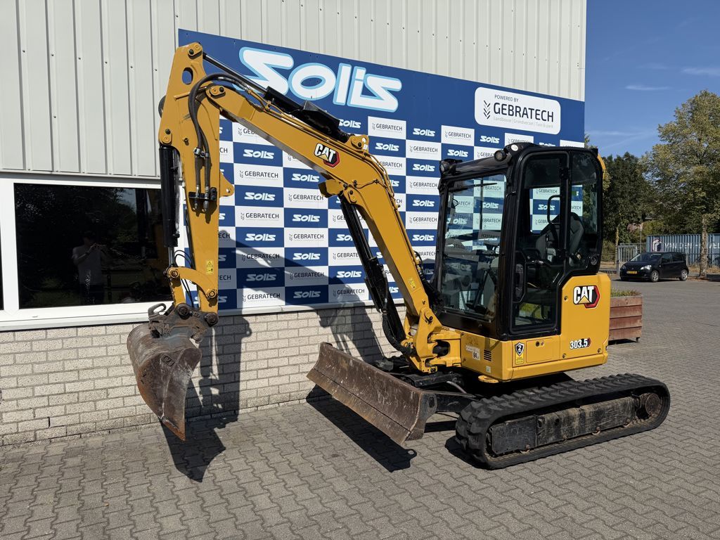 Caterpillar 303.5 graafmachine minigraver rupskraan