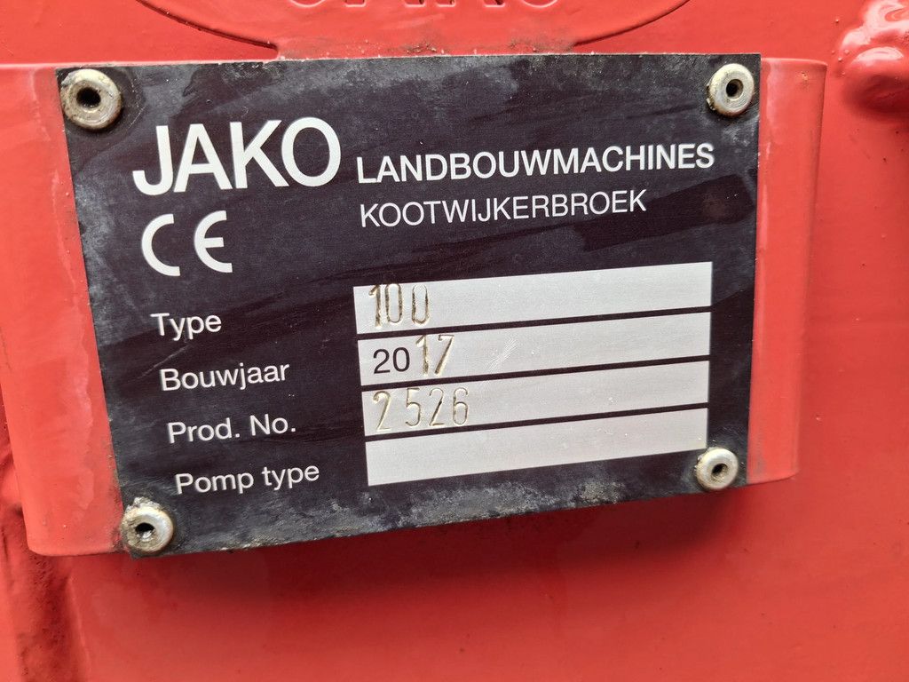 Jako TIGER 100SK Tiger 100 SK kipper/bakkenwagen met deuren Hydro geremd