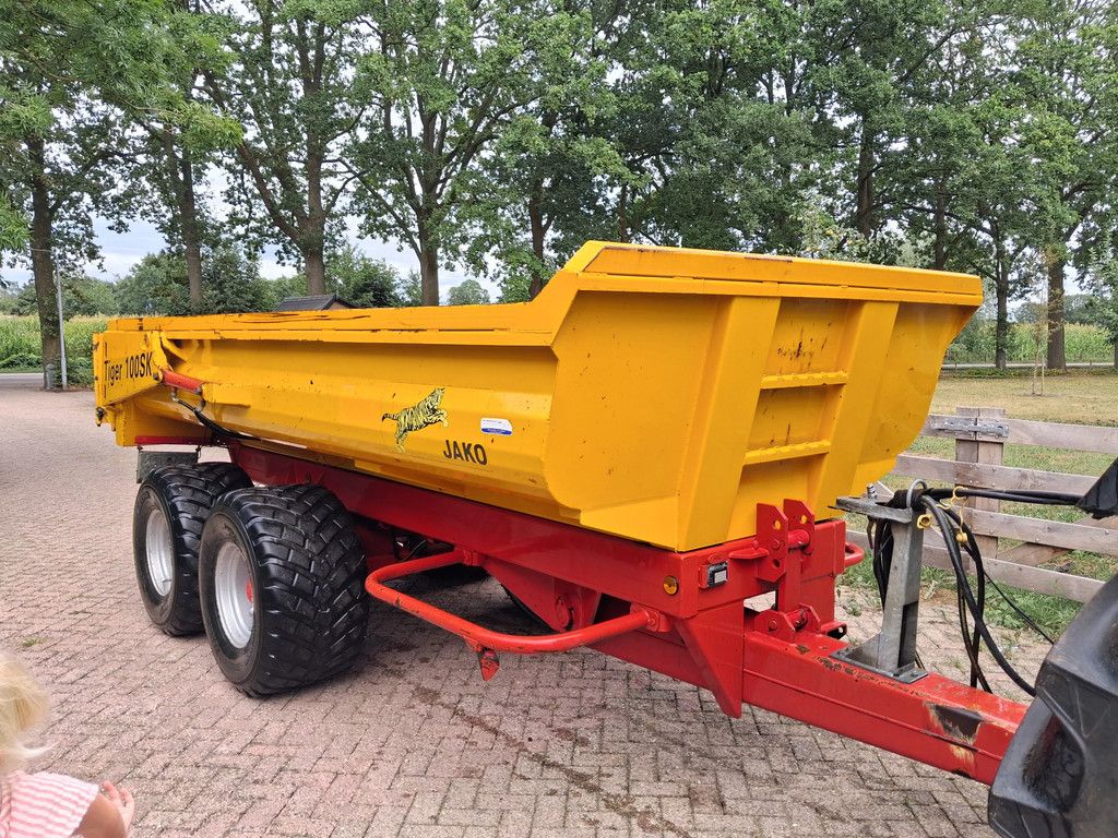 Jako TIGER 100SK Tiger 100 SK kipper/bakkenwagen met deuren Hydro geremd