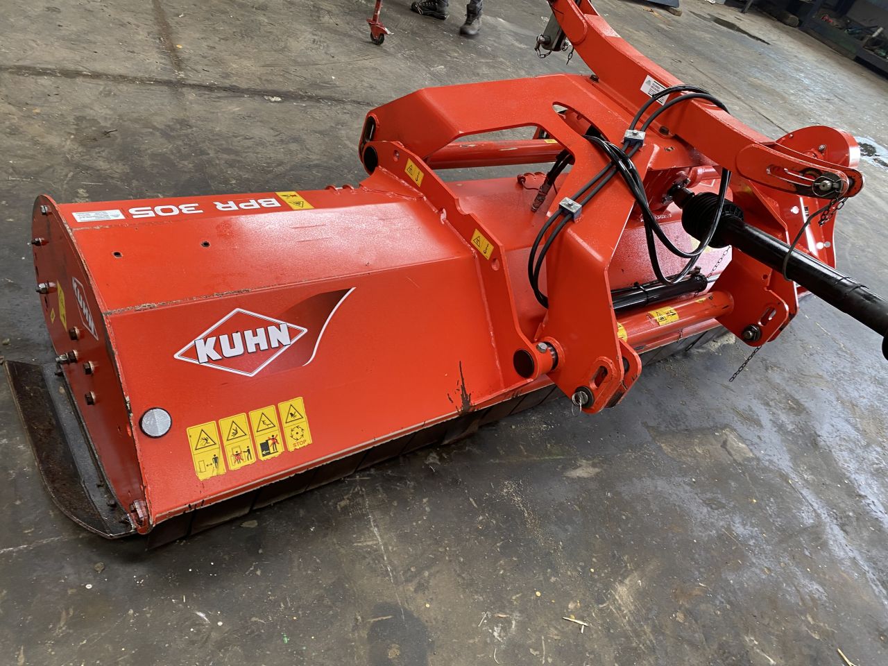 KUHN BPR 305 KLEPELMAAIER MET SIDE SHIFT achterop of in fronthef