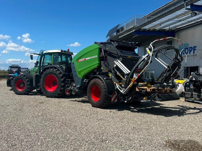 Fendt E Rotana 160V Combi Rund, integrierte Wicke