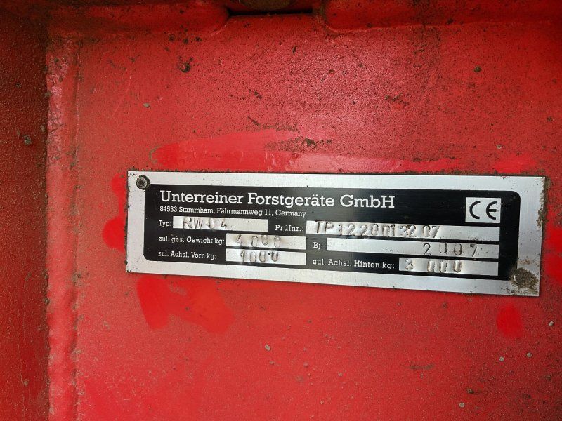 Unterreiner Forest Mast RW 04 + FK 6500