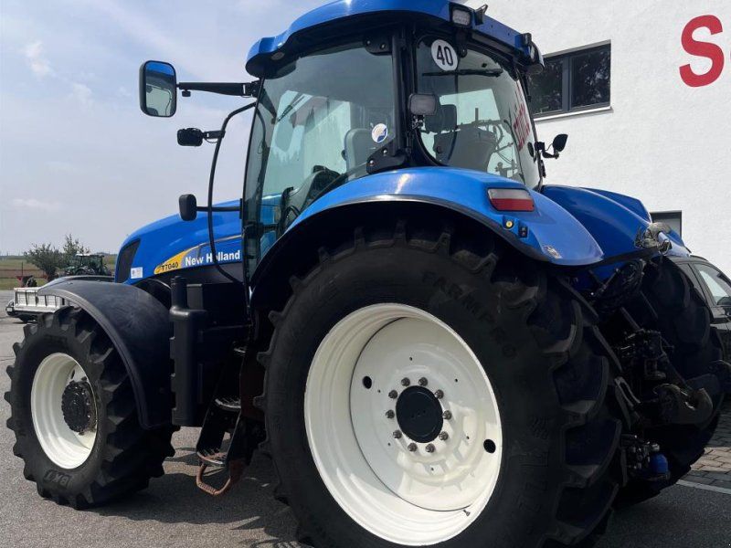 New Holland T7040 PC, GPS Trimble, Frontkraftheber