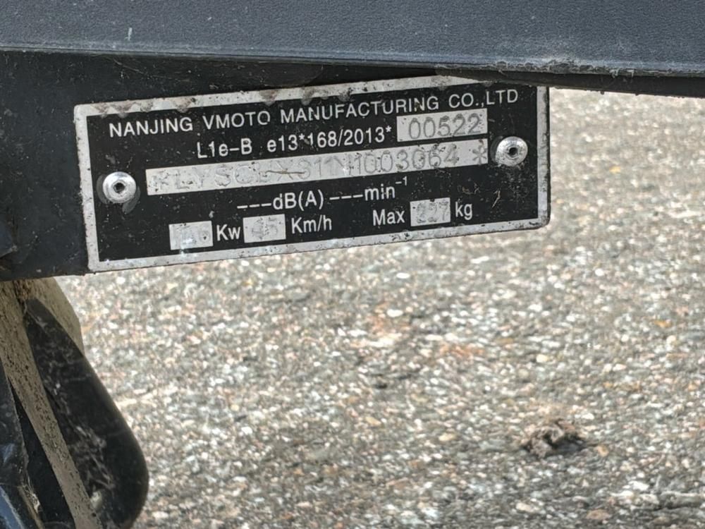 Super Soco CUx Elektrische Scooter