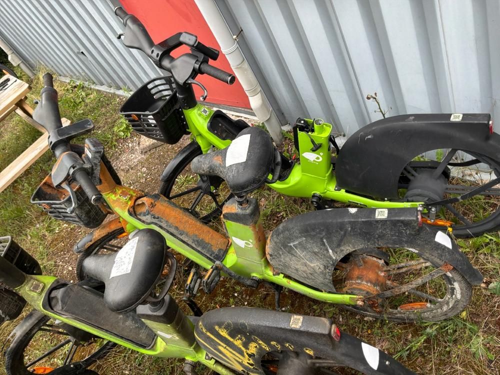 2021 Okai EB100 E-bikes (for parts) (6x)
