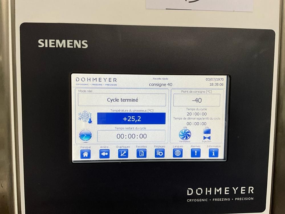 2021 DOHMEYER Cryogenic Freezer Cabinet