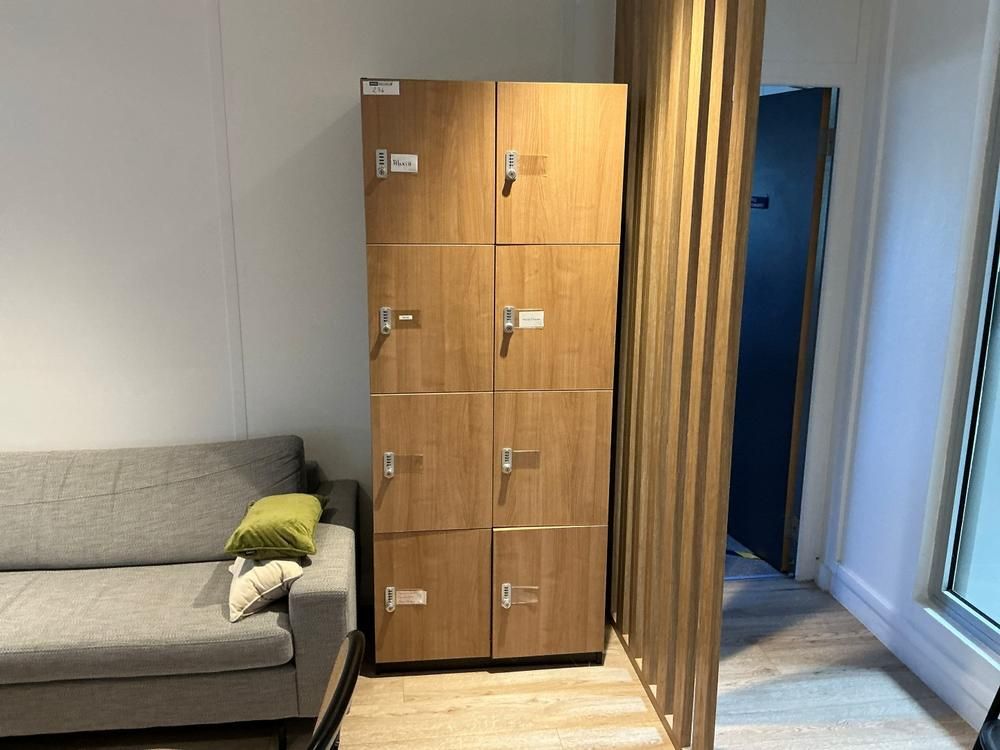 Set of lockers
