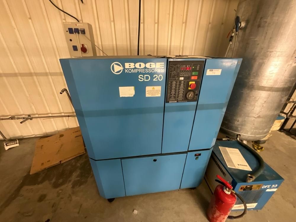 2001 BOGE SD 20 Air Compressor