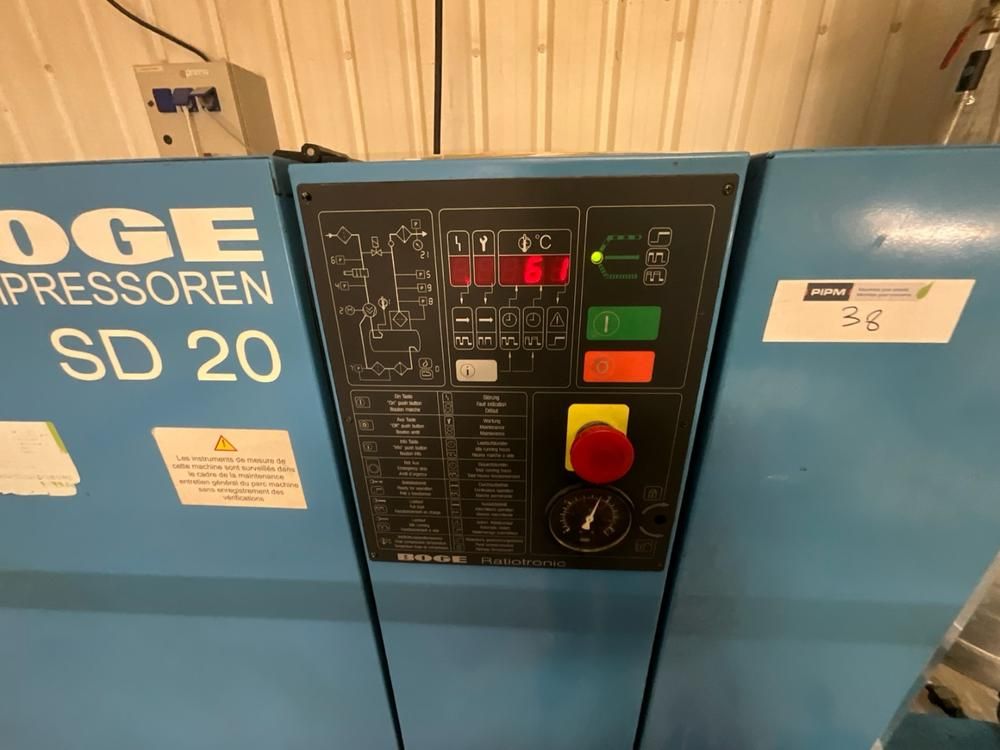 2001 BOGE SD 20 Air Compressor