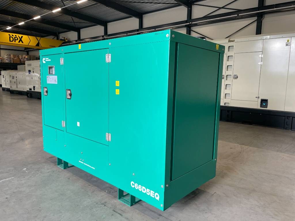 Cummins C66D5EQ - 66 kVA Generator - DPX-18507-Q