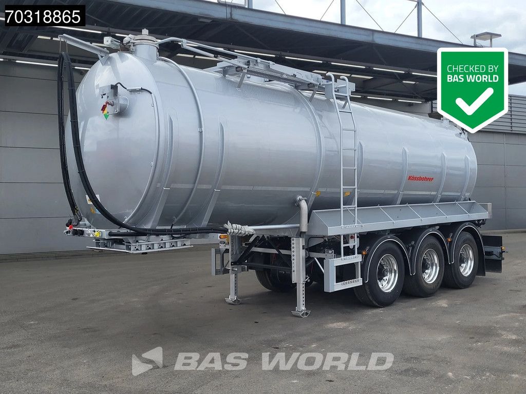 Kässbohrer STB 3 Achsen Gülle Waste Liftachse