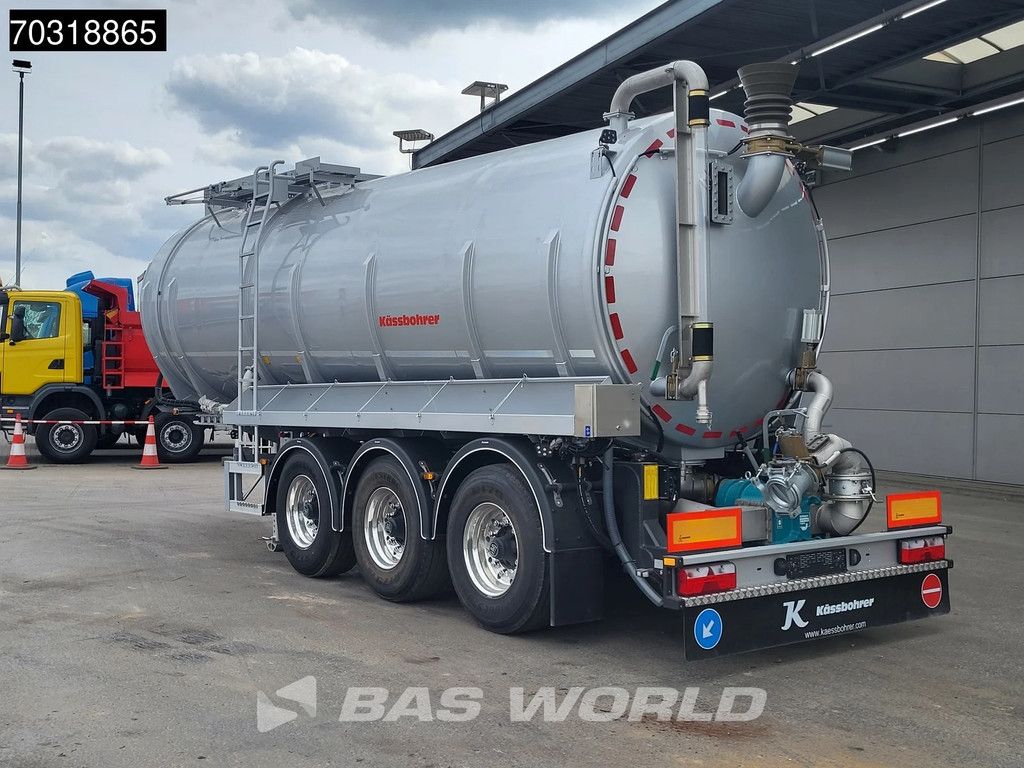 Kässbohrer STB 3 Achsen Gülle Waste Liftachse