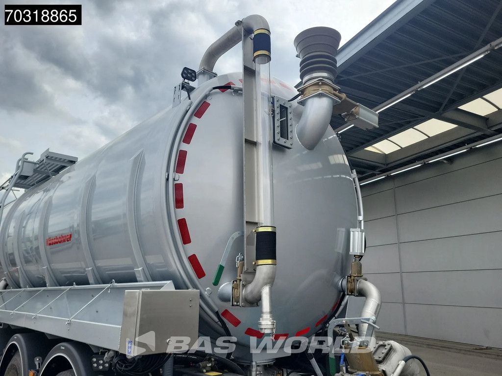 Kässbohrer STB 3 Achsen Gülle Waste Liftachse