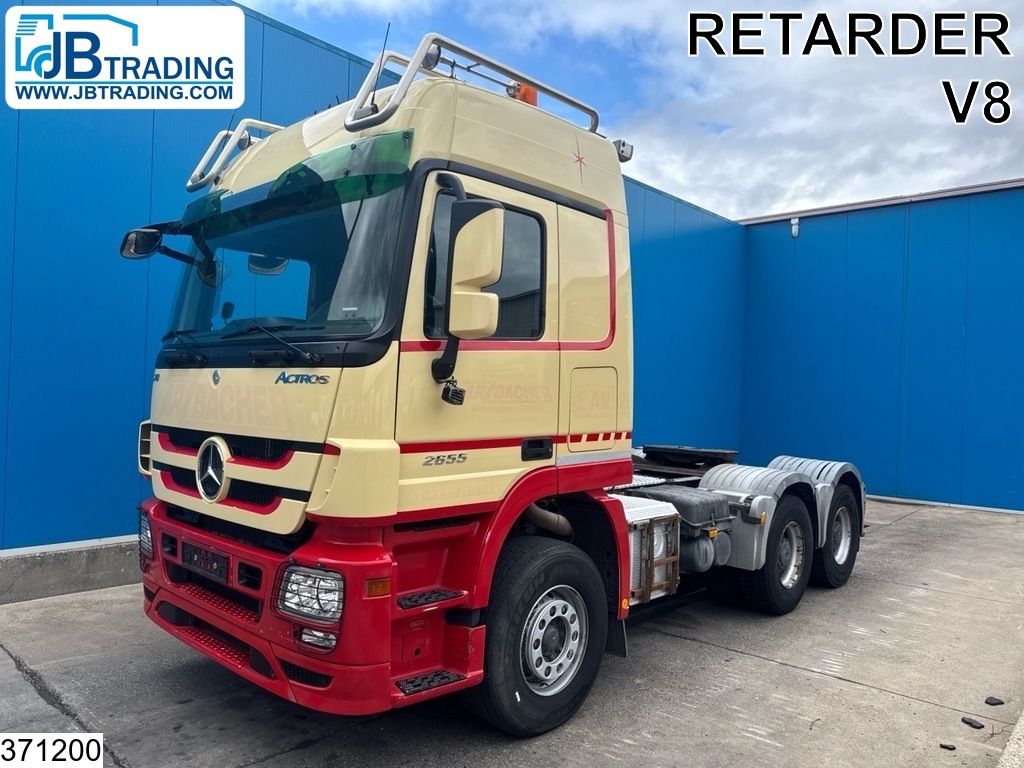 Mercedes Actros 2655 6x4, EURO 5, V8, Retarder, Hydraulic