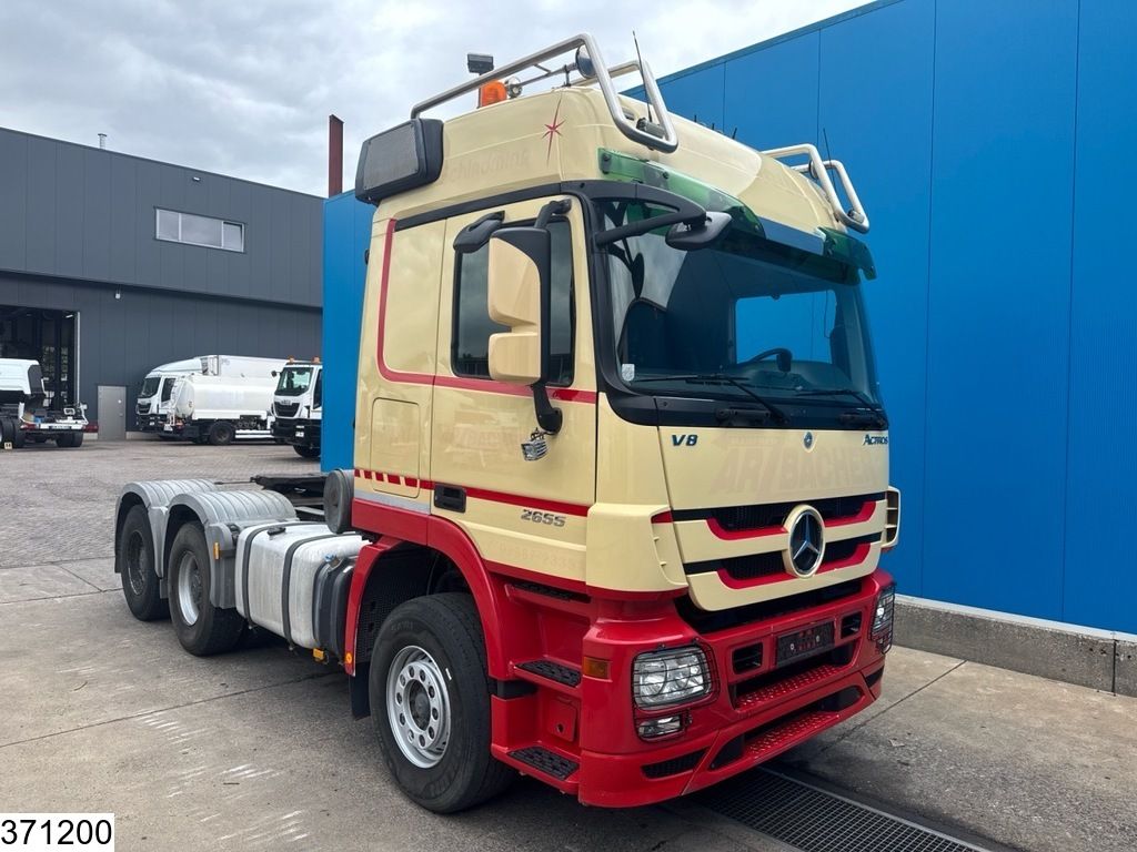 Mercedes Actros 2655 6x4, EURO 5, V8, Retarder, Hydraulic