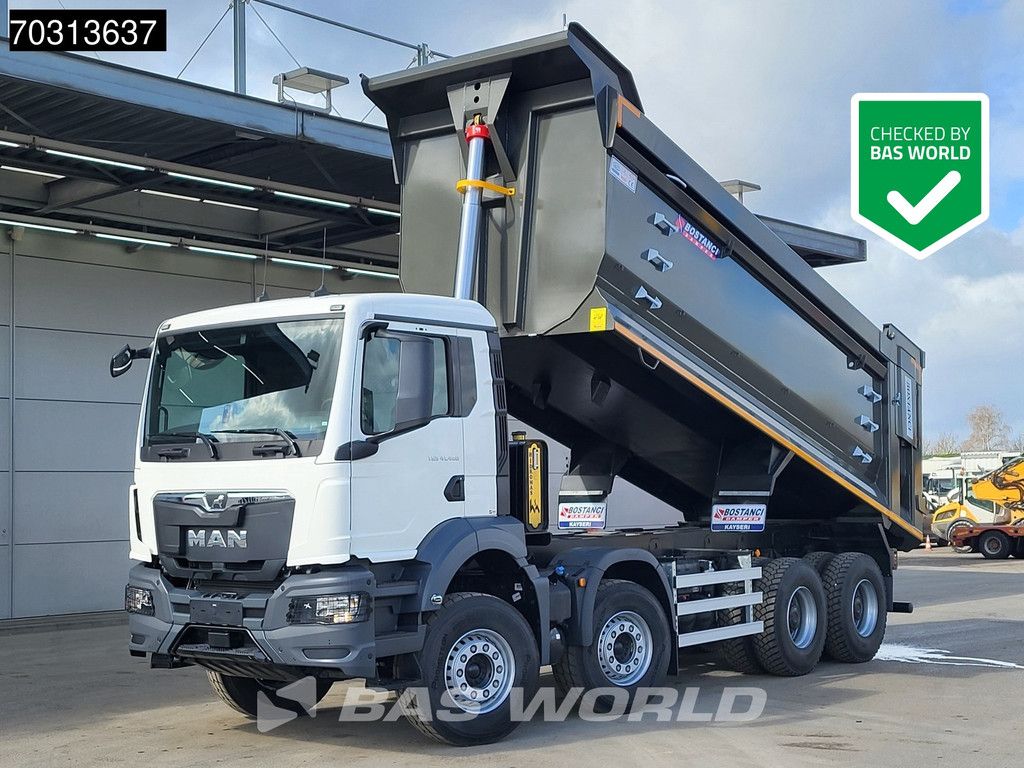 MAN TGS 41.480 8X4 NEW! 26m3 Tipper Full Steel Big-Axle Euro 6