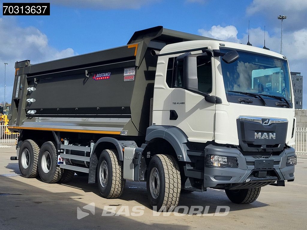 MAN TGS 41.480 8X4 NEW! 26m3 Tipper Full Steel Big-Axle Euro 6