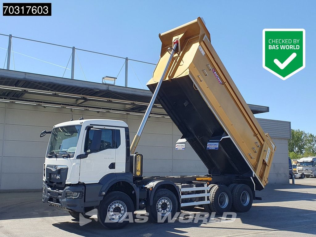 MAN TGS 41.480 8X4 NEW! 26m3 Tipper Full Steel Big-Axle Euro 6