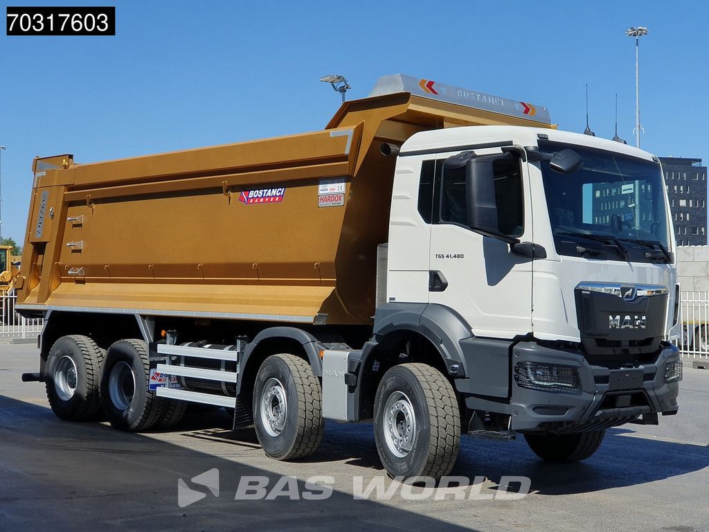 MAN TGS 41.480 8X4 NEW! 26m3 Tipper Full Steel Big-Axle Euro 6