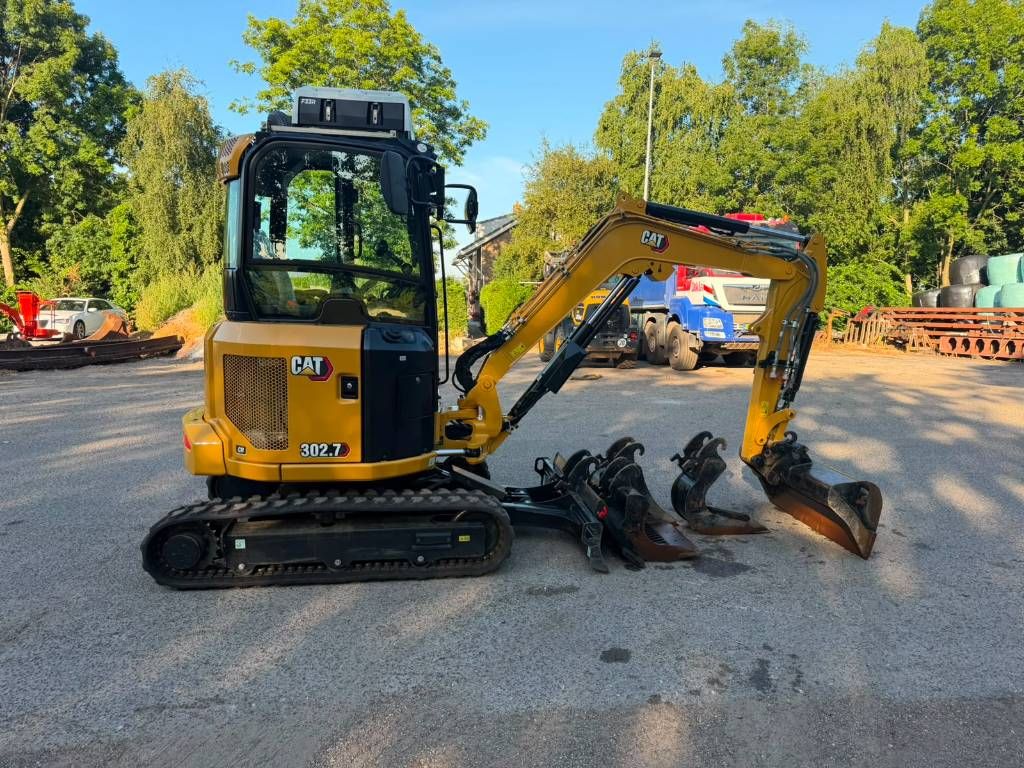 CAT 302.7 CR - pressure cabin!